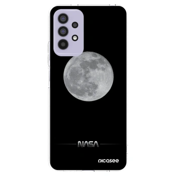 Picasee silikonový průhledný obal pro Samsung Galaxy A32 4G SM-A325F - Moon Minimal