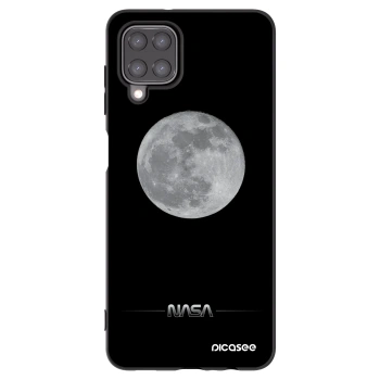 Picasee silikonový černý obal pro Samsung Galaxy M12 M127F - Moon Minimal