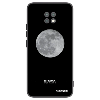 Picasee silikonový černý obal pro Xiaomi Redmi Note 9T - Moon Minimal