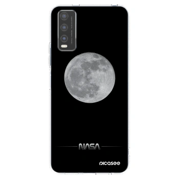 Picasee silikonový průhledný obal pro Vivo Y20s - Moon Minimal