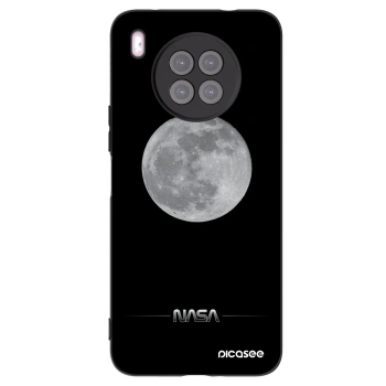 Picasee silikonový černý obal pro Huawei Nova 8i - Moon Minimal