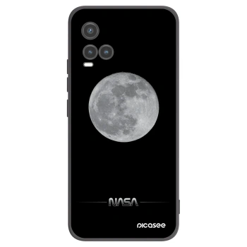 Picasee silikonový černý obal pro Vivo Y33s - Moon Minimal