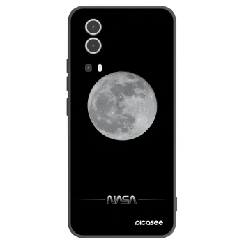 Picasee silikonový černý obal pro Vivo Y72 5G - Moon Minimal