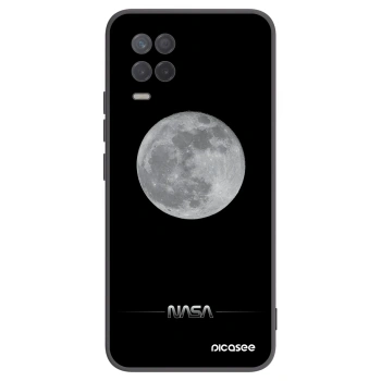 Picasee silikonový černý obal pro Realme 8 5G - Moon Minimal