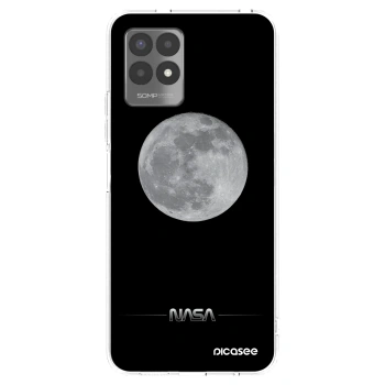 Picasee silikonový průhledný obal pro Realme 8i - Moon Minimal