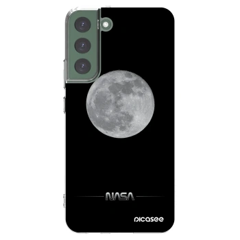 Picasee silikonový průhledný obal pro Samsung Galaxy S22+ 5G - Moon Minimal