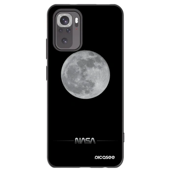 Picasee silikonový černý obal pro Xiaomi Redmi Note 11S 4G - Moon Minimal