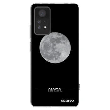Picasee silikonový průhledný obal pro Xiaomi Redmi Note 11 Pro - Moon Minimal