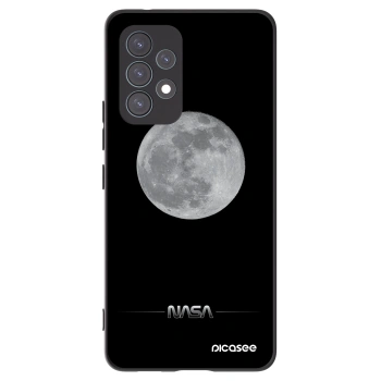 Picasee silikonový černý obal pro Samsung Galaxy A53 5G A536 - Moon Minimal