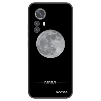 Picasee silikonový černý obal pro Xiaomi 12 Pro - Moon Minimal