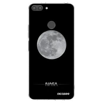 Picasee silikonový průhledný obal pro Huawei P Smart - Moon Minimal