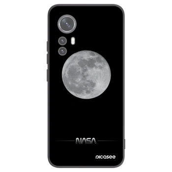 Picasee silikonový černý obal pro Xiaomi 12X - Moon Minimal