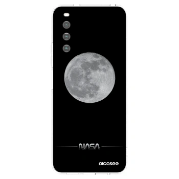 Picasee silikonový průhledný obal pro Sony Xperia 10 IV 5G - Moon Minimal