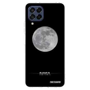 Picasee silikonový průhledný obal pro Samsung Galaxy M53 5G - Moon Minimal