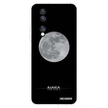 Picasee silikonový průhledný obal pro Honor 70 - Moon Minimal