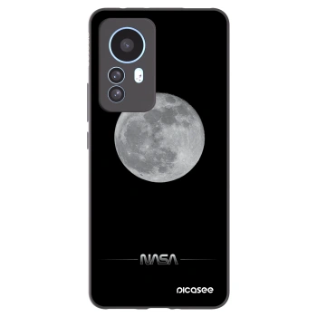 Picasee silikonový černý obal pro Xiaomi 12T Pro - Moon Minimal