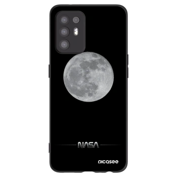 Picasee silikonový černý obal pro OPPO A94 5G - Moon Minimal