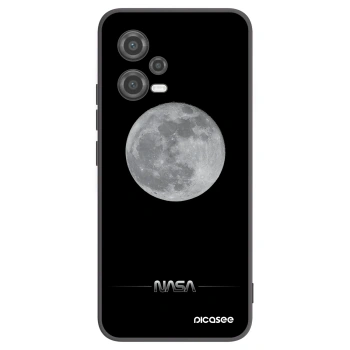 Picasee silikonový černý obal pro Xiaomi Poco X5 - Moon Minimal