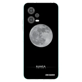 Picasee silikonový průhledný obal pro Xiaomi Poco X5 - Moon Minimal