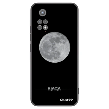 Picasee silikonový černý obal pro Xiaomi Redmi Note 11S 5G - Moon Minimal