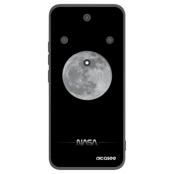 Picasee silikonový černý obal pro Honor Magic5 Lite 5G - Moon Minimal