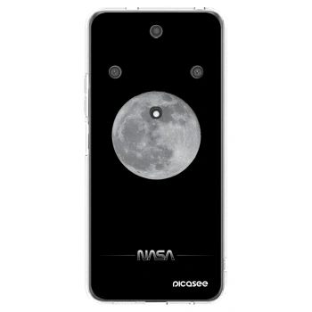 Picasee silikonový průhledný obal pro Honor Magic5 Lite 5G - Moon Minimal