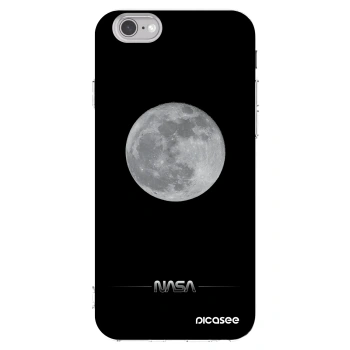 Picasee silikonový průhledný obal pro Apple iPhone 6/6S - Moon Minimal
