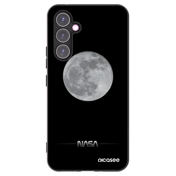 Picasee silikonový černý obal pro Samsung Galaxy A54 5G A546B - Moon Minimal
