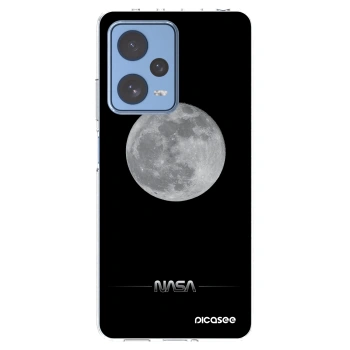 Picasee silikonový průhledný obal pro Xiaomi Redmi Note 12 Pro 5G - Moon Minimal