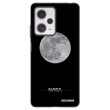 Picasee silikonový černý obal pro Xiaomi Redmi Note 12 Pro+ 5G - Moon Minimal