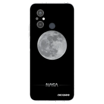 Picasee silikonový průhledný obal pro Xiaomi Redmi 12C - Moon Minimal
