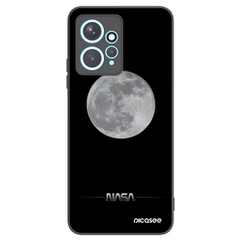 Picasee silikonový černý obal pro Xiaomi Redmi Note 12 4G - Moon Minimal