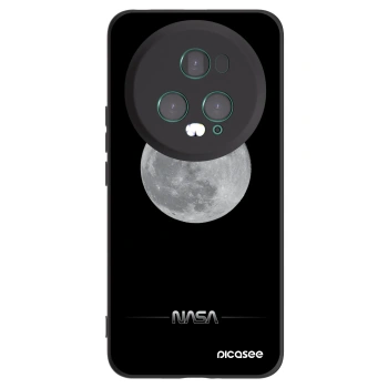 Picasee silikonový černý obal pro Honor Magic5 Pro - Moon Minimal