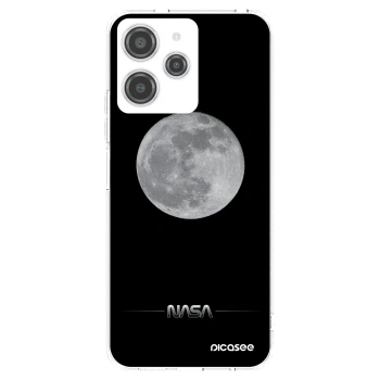 Picasee silikonový průhledný obal pro Xiaomi Redmi 12 4G - Moon Minimal