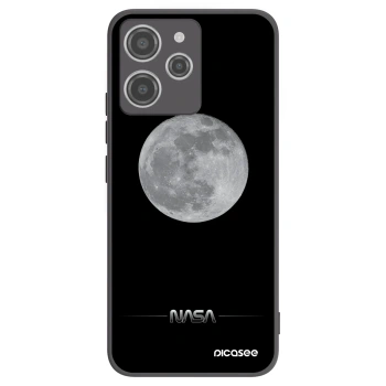Picasee silikonový černý obal pro Xiaomi Redmi 12 4G - Moon Minimal