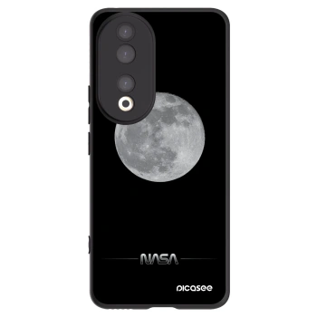 Picasee silikonový černý obal pro Honor 90 5G - Moon Minimal