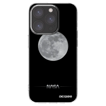 Picasee silikonový průhledný obal pro Apple iPhone 15 Pro - Moon Minimal