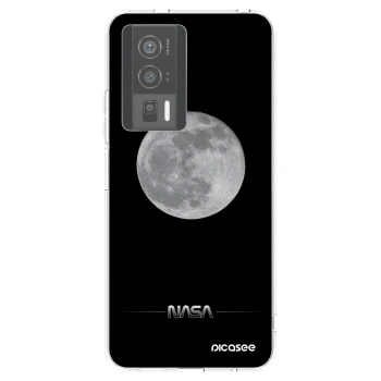 Picasee silikonový průhledný obal pro Xiaomi Poco F5 Pro 5G - Moon Minimal