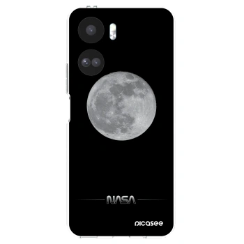 Picasee silikonový průhledný obal pro Honor 90 Lite 5G - Moon Minimal