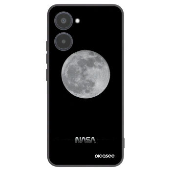 Picasee silikonový černý obal pro Realme 10 4G - Moon Minimal