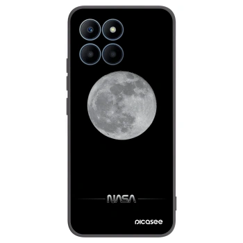 Picasee silikonový černý obal pro Honor 70 Lite - Moon Minimal