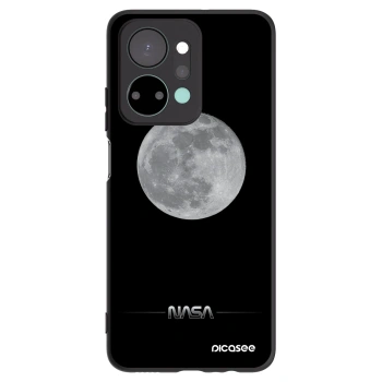 Picasee silikonový černý obal pro Honor X7a - Moon Minimal