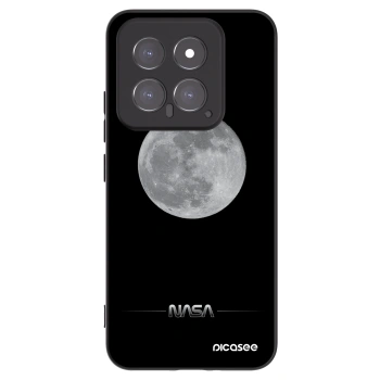 Picasee silikonový černý obal pro Xiaomi 14 - Moon Minimal