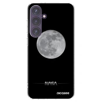 Picasee silikonový průhledný obal pro Samsung Galaxy S24+ S926B 5G - Moon Minimal