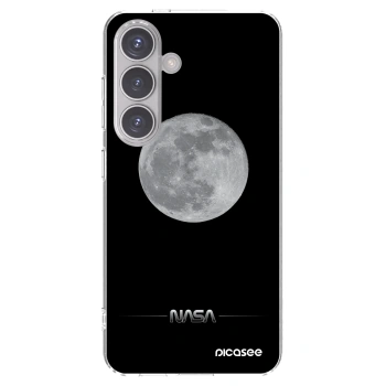 Picasee silikonový průhledný obal pro Samsung Galaxy S24 S921B 5G - Moon Minimal