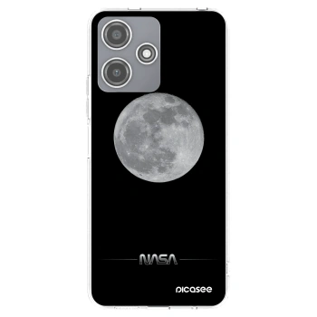 Picasee silikonový průhledný obal pro Xiaomi Redmi 12 5G - Moon Minimal