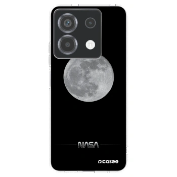 Picasee silikonový průhledný obal pro Xiaomi Poco X6 - Moon Minimal
