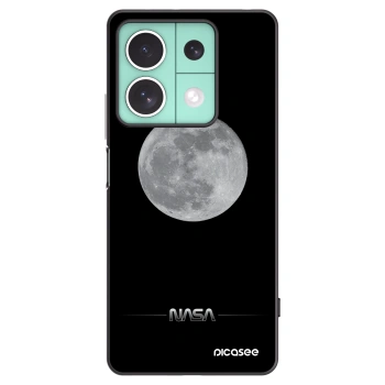 Picasee silikonový černý obal pro Xiaomi Redmi Note 13 5G - Moon Minimal