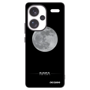 Picasee silikonový černý obal pro Xiaomi Redmi Note 13 Pro+ 5G - Moon Minimal