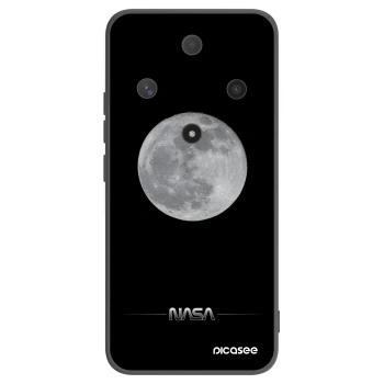 Picasee silikonový černý obal pro Honor Magic6 Lite 5G - Moon Minimal